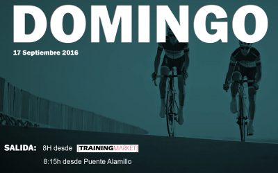 SALIDA BICI CARRETERA – DOMINGO 17/09/2016