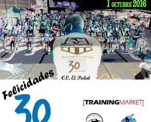 C.C. EL PEDAL aniversario con CICLO INDOOR