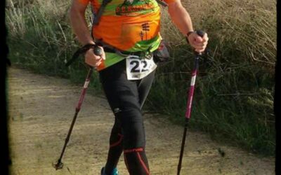 Angel Enrique en el Trail Doñana
