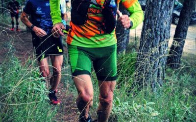 Jorge Ruiz 3º Master en el Trail Sierra de Albarracin