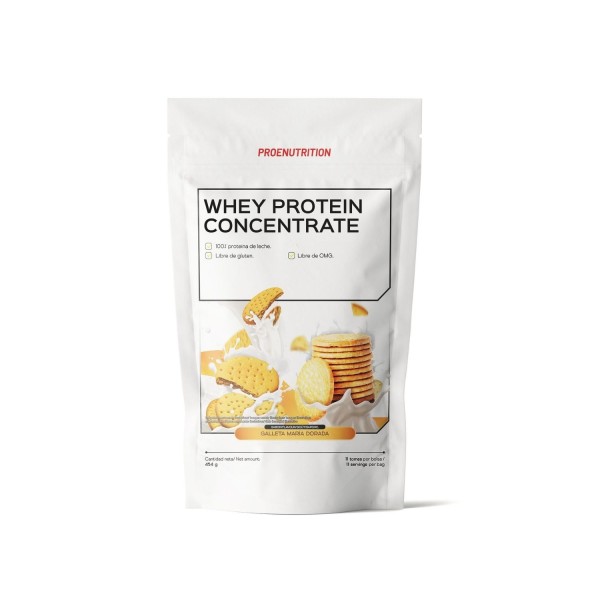 100% WHEY PROTEIN CONCENTRATE 454 grs