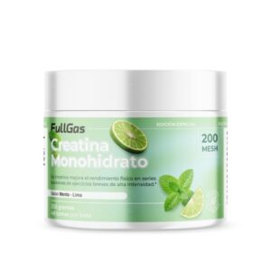 Creatina Monohidrato 200 Mesh 250g menta/lima